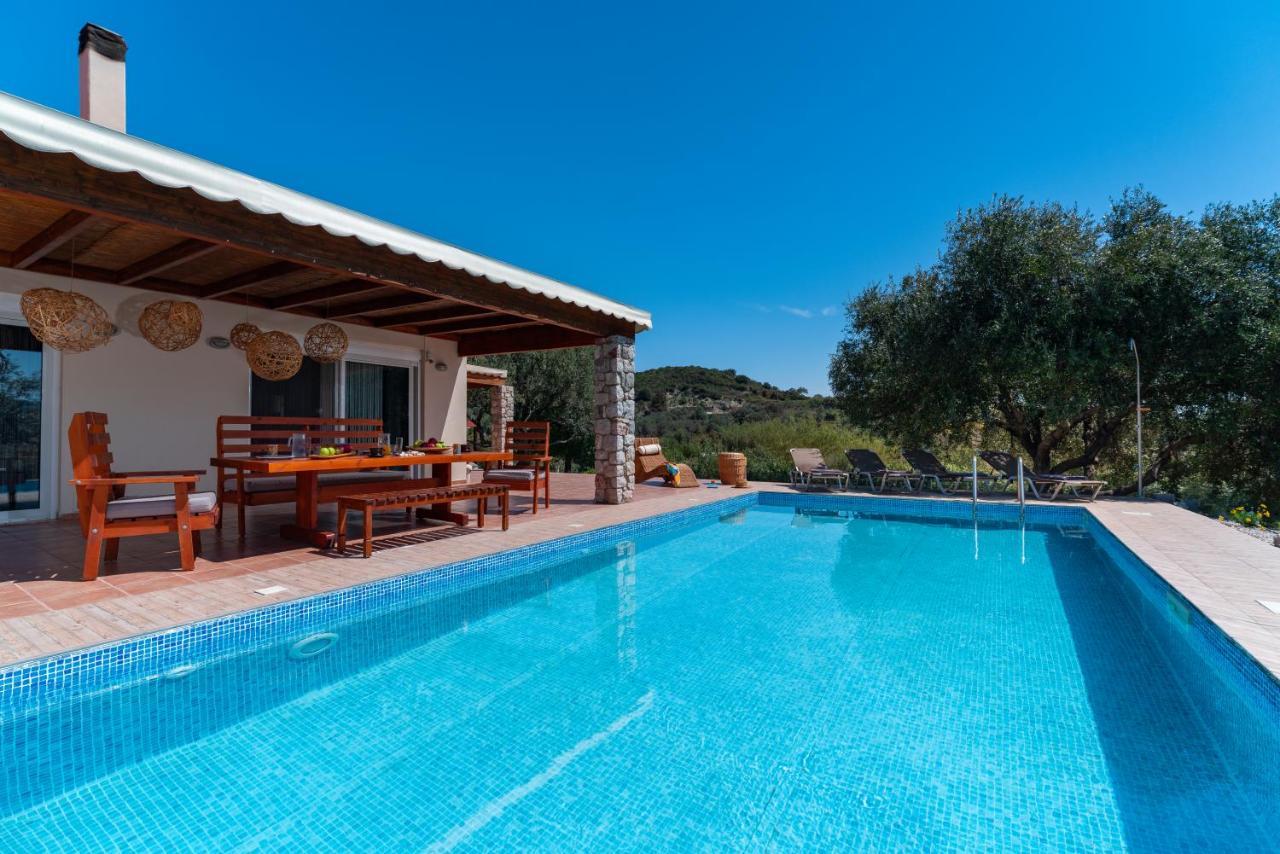 Olive Private Villa Swimming Pool 5 Bdr Kolymbia Rhodes Екстериор снимка