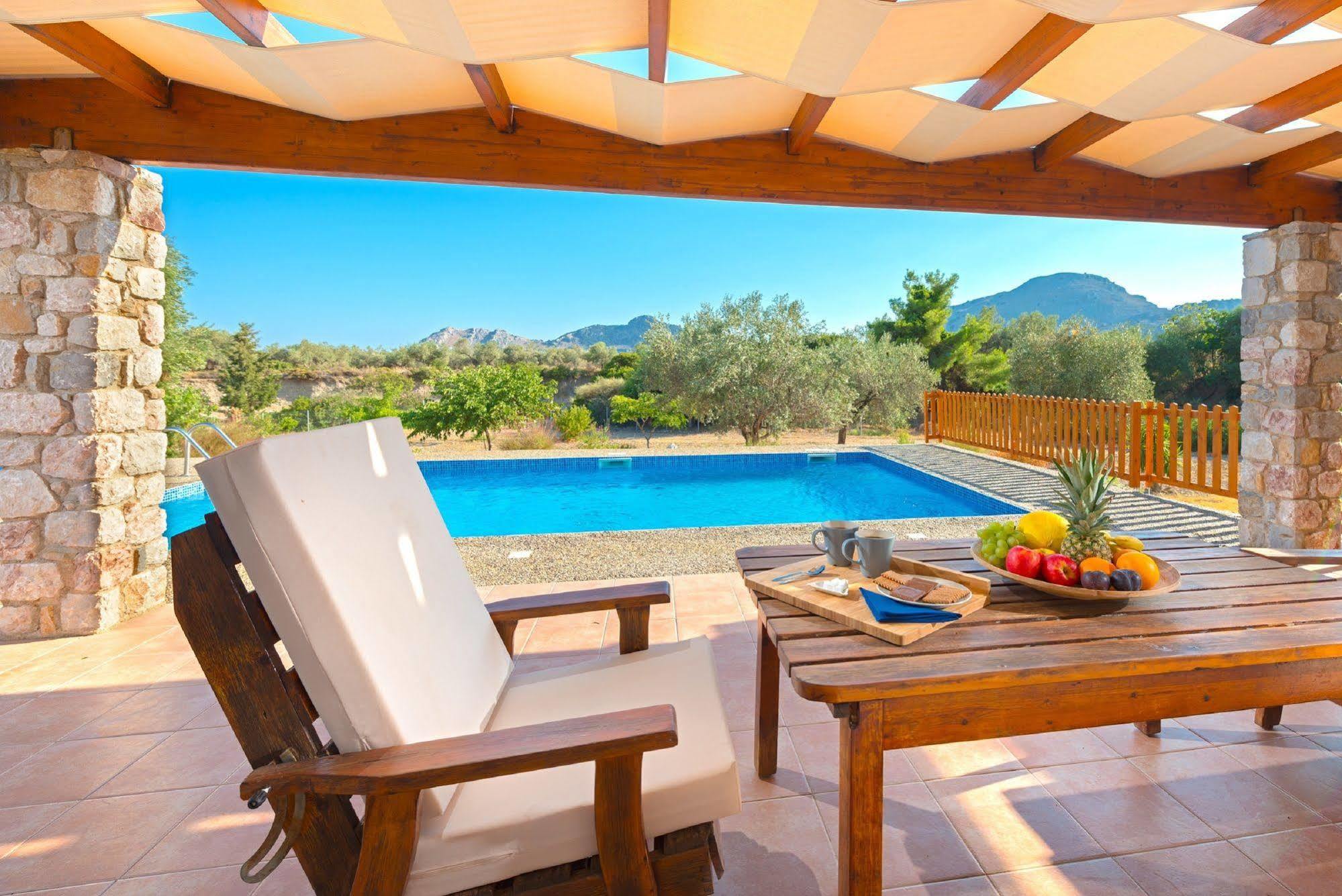 Olive Private Villa Swimming Pool 5 Bdr Kolymbia Rhodes Екстериор снимка