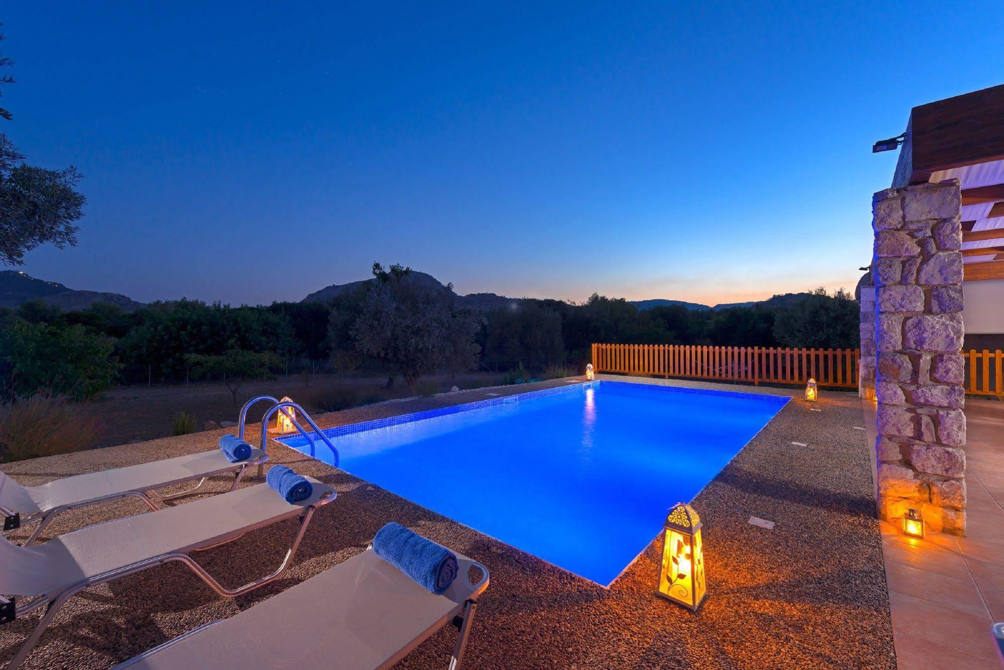 Olive Private Villa Swimming Pool 5 Bdr Kolymbia Rhodes Екстериор снимка