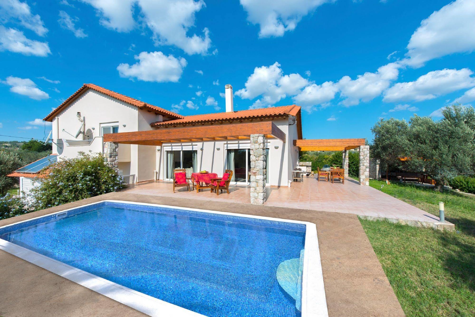 Olive Private Villa Swimming Pool 5 Bdr Kolymbia Rhodes Екстериор снимка